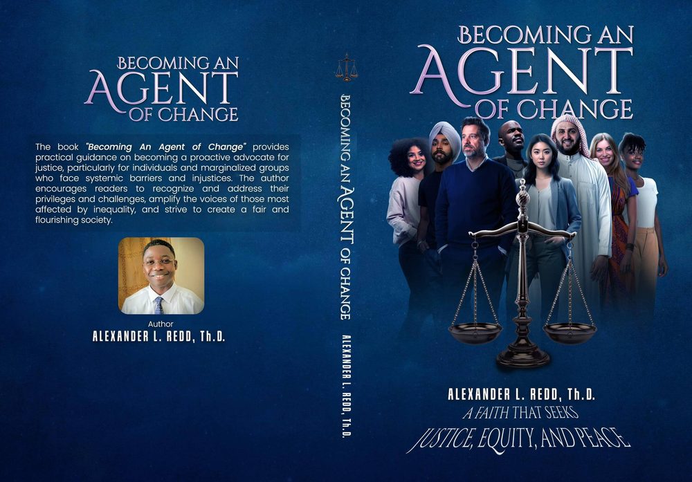 Front and back cover of Becoming an Agent of Change by Alexander L. Redd