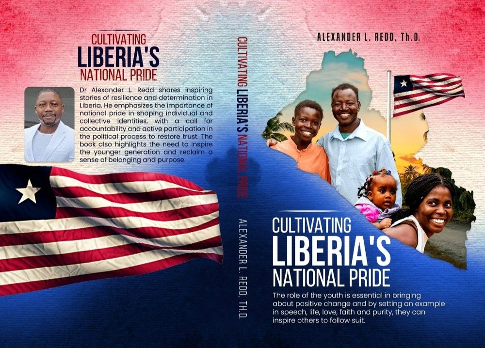Front and back cover of Cultivating Liberia’s National Pride by Alexander L. Redd