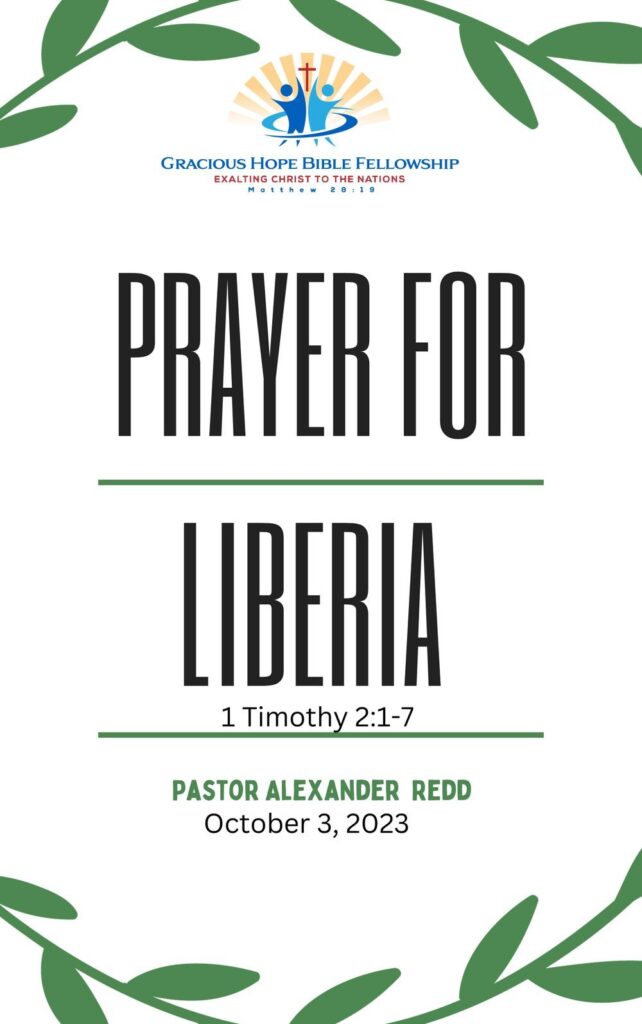 Artwork for the post “Prayer for Liberia”
