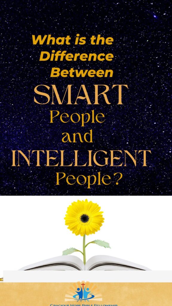 Artwork for the post “What's the Difference Between Smart People and Intelligent People”