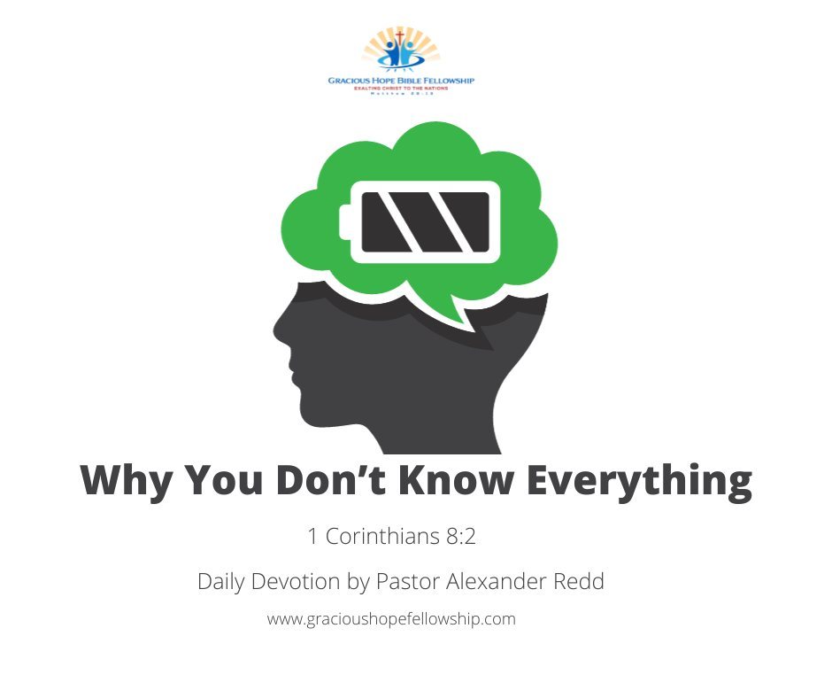 Artwork for the post “Why You Don't Know Everything”
