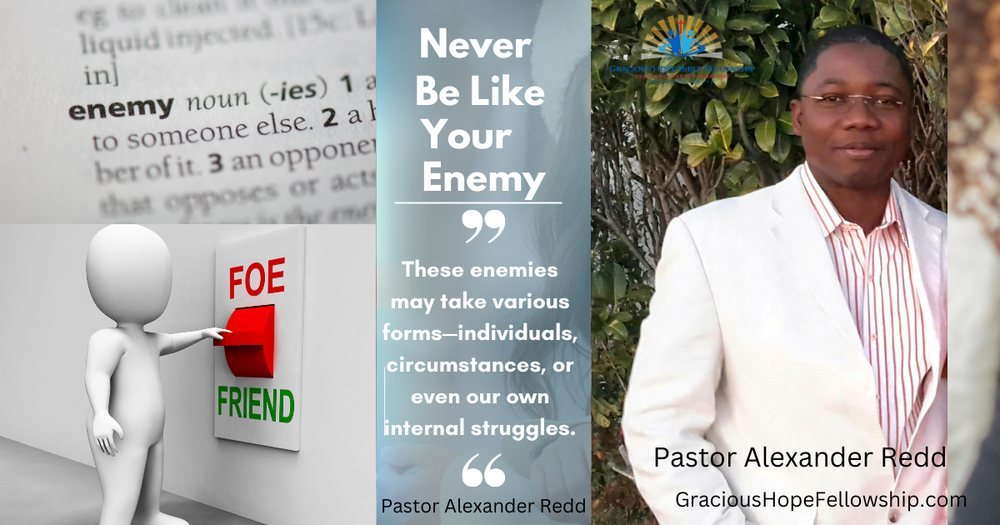 Artwork for the post “Never Be Like Your Enemy”