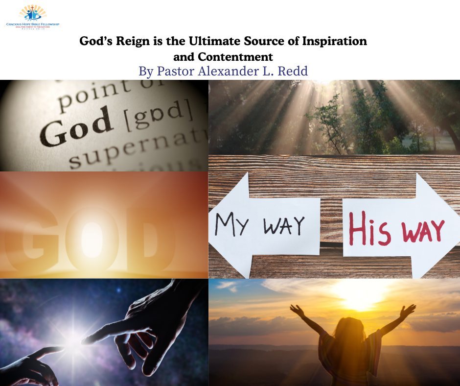 Artwork for the post “God's Reign is the Ultimate Source of Inspiration and Contentment”