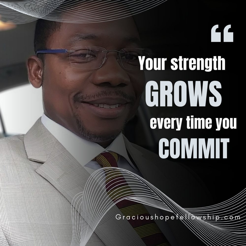 Artwork for the post “Your Strength Grows Every time You Commit”
