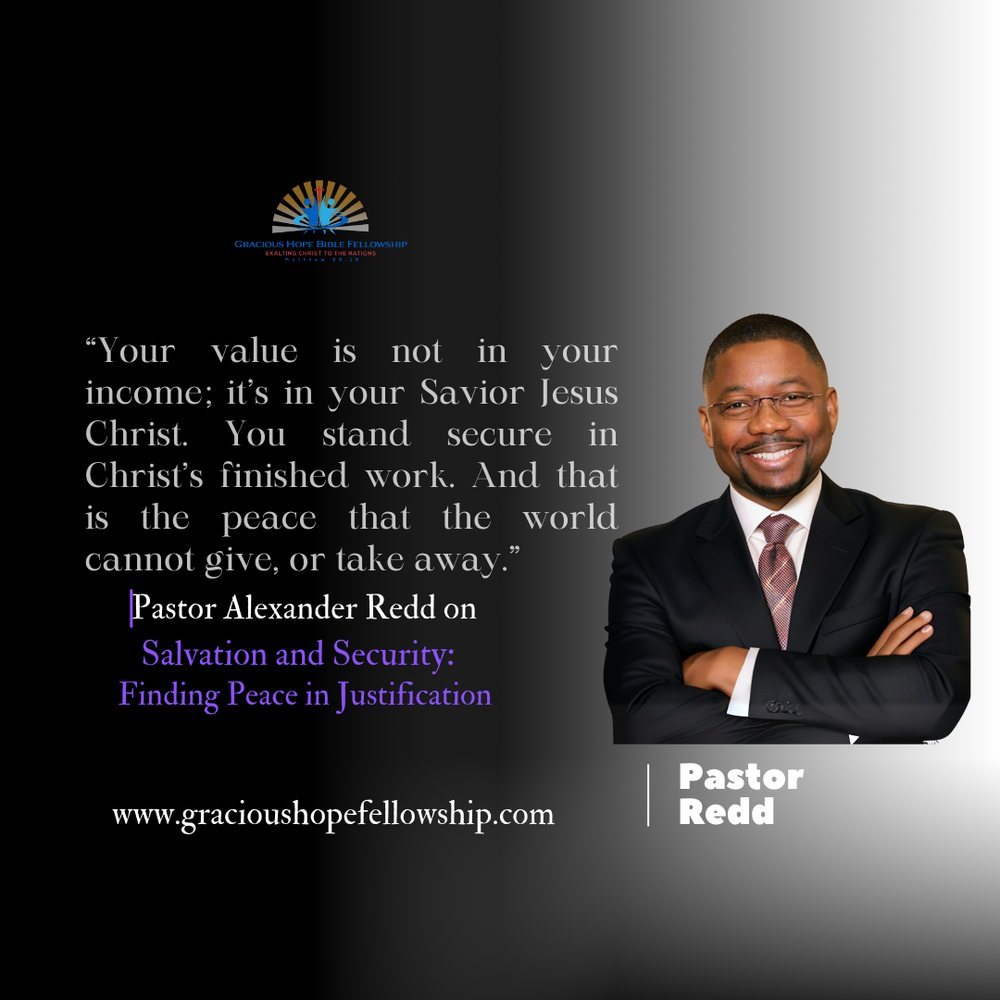 Artwork for the post “Salvation and Security: How Justification Anchors the Soul”